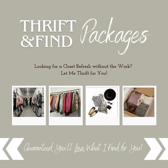 THRIFT AND FIND: CLEARANCE AND SCORE PACKAGE $75.00 five to seven items - Picture 2 of 4